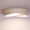 BRILAGI - LED Stropní svítidlo VELVET TWIST LED/24W/230V 4000K pr. 55 cm béžová