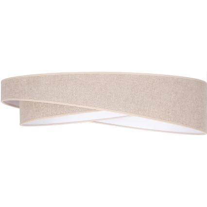 BRILAGI - LED Stropní svítidlo VELVET TWIST LED/24W/230V 4000K pr. 55 cm béžová