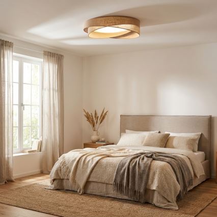 BRILAGI - LED Stropní svítidlo VELVET TWIST LED/24W/230V 4000K pr. 55 cm béžová
