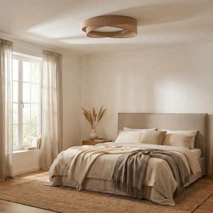 BRILAGI - LED Stropní svítidlo VELVET TWIST LED/24W/230V 4000K pr. 55 cm béžová