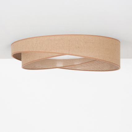 BRILAGI - LED Stropní svítidlo VELVET TWIST LED/24W/230V 4000K pr. 55 cm béžová