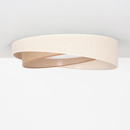 BRILAGI - LED Stropní svítidlo VELVET TWIST LED/24W/230V 4000K pr. 55 cm krémová/béžová