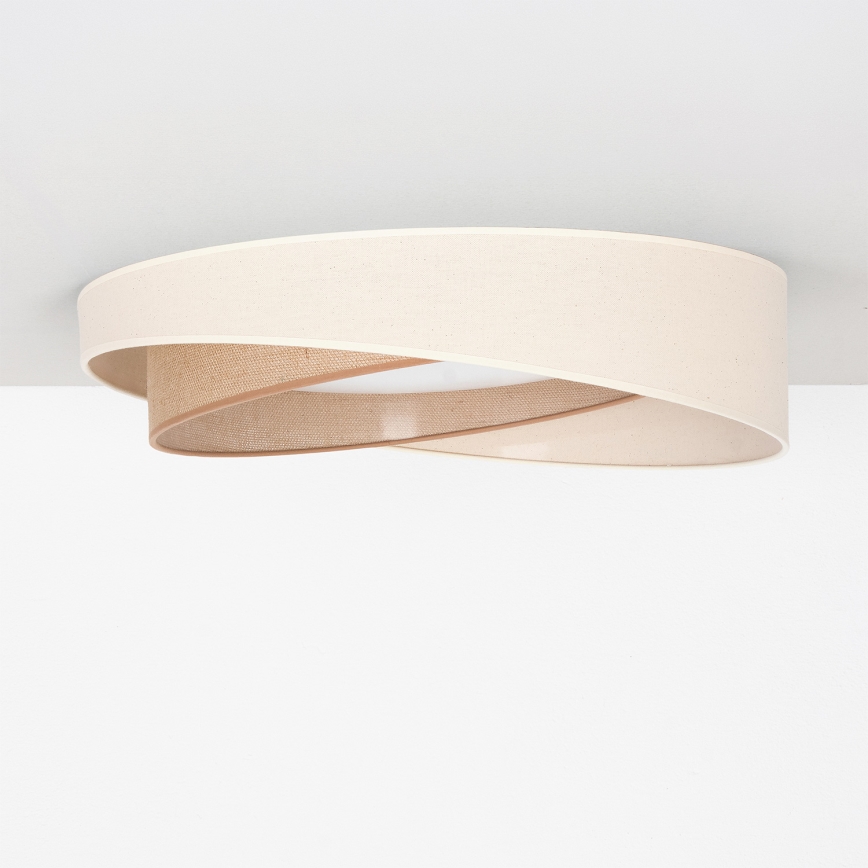 BRILAGI - LED Stropní svítidlo VELVET TWIST LED/24W/230V 4000K pr. 55 cm krémová/béžová