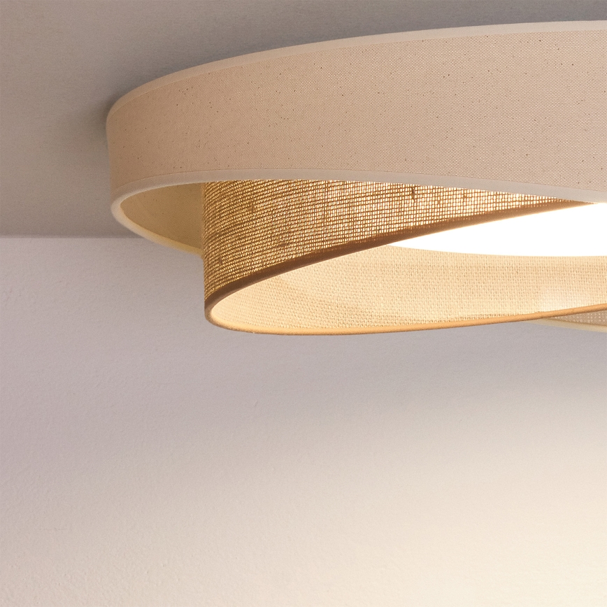 BRILAGI - LED Stropní svítidlo VELVET TWIST LED/24W/230V 4000K pr. 55 cm krémová/béžová