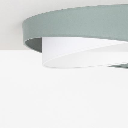 BRILAGI - LED Stropní svítidlo VELVET TWIST LED/24W/230V 4000K pr. 55 cm zelená/bílá