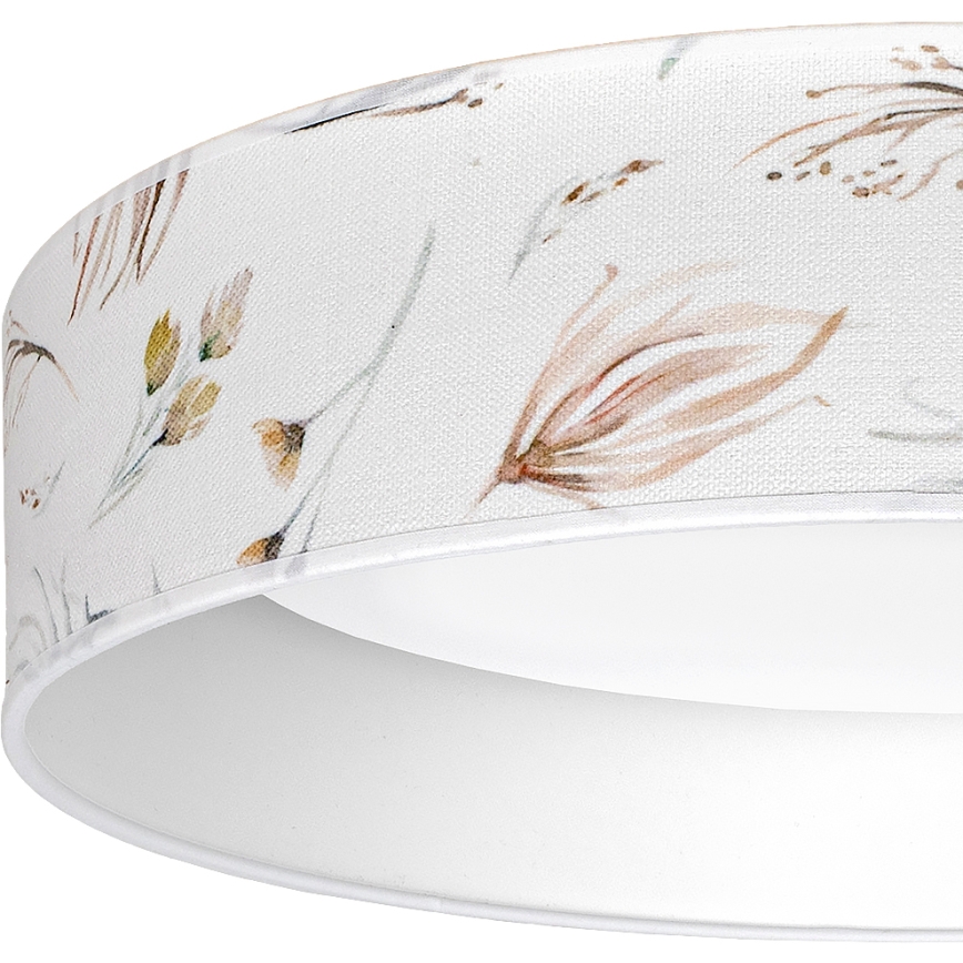 Brilagi - LED Stropní svítidlo VELVET VARI LED/24W/230V 3000/4000/6500K pr. 45 cm bílá/květiny