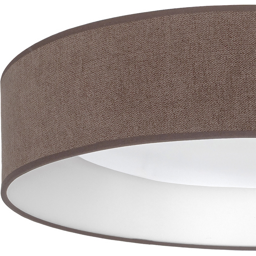 Brilagi - LED Stropní svítidlo VELVET VARI LED/24W/230V 3000/4000/6500K pr. 45 cm hnědá