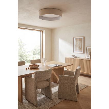 Brilagi - LED Stropní svítidlo VELVET VARI LED/24W/230V 3000/4000/6500K pr. 45 cm krémová