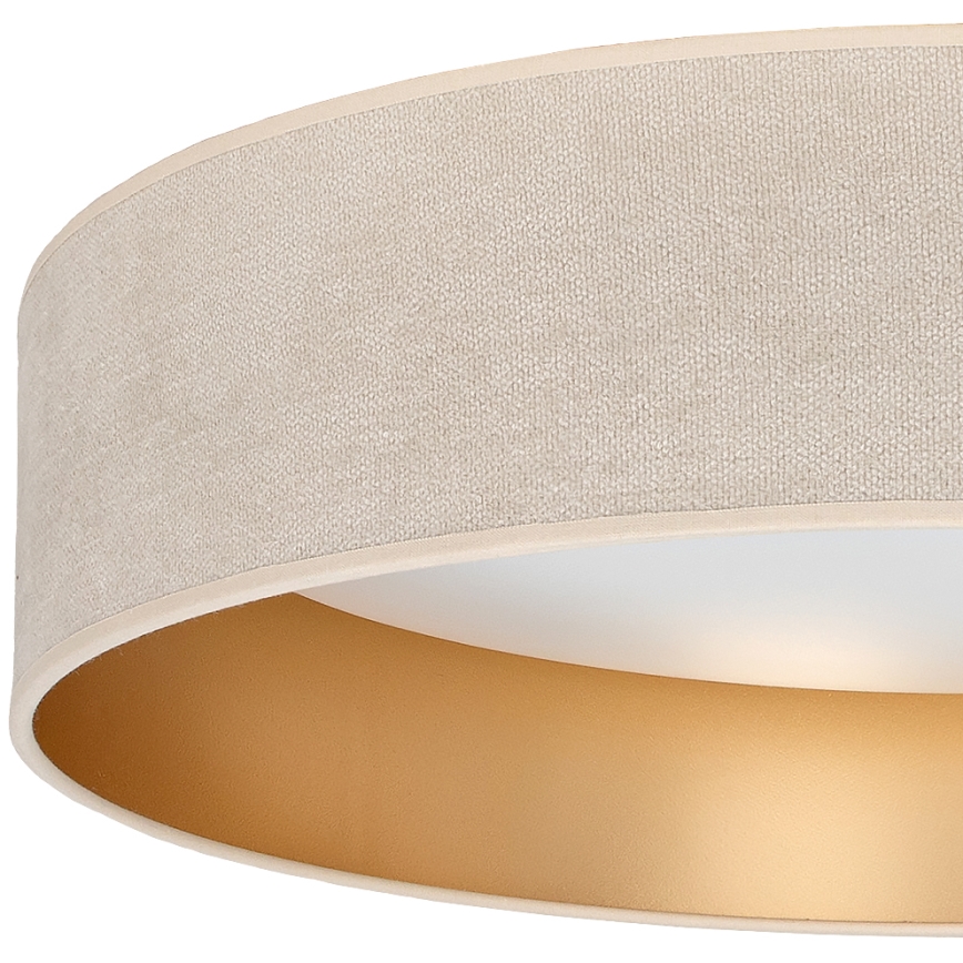Brilagi - LED Stropní svítidlo VELVET VARI LED/24W/230V 3000/4000/6500K pr. 45 cm krémová/zlatá