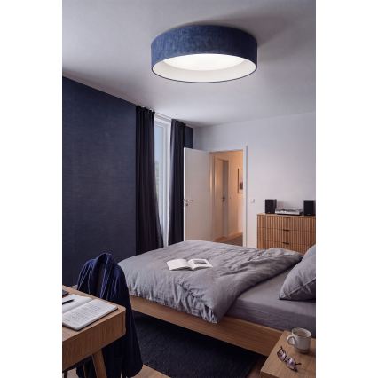 Brilagi - LED Stropní svítidlo VELVET VARI LED/24W/230V 3000/4000/6500K pr. 45 cm modrá