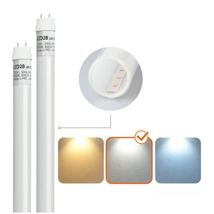 Brilagi - LED technické zářivkové svítidlo OPTIMA T8 2xG13/9W/230V 4000K IP65 67,5 cm