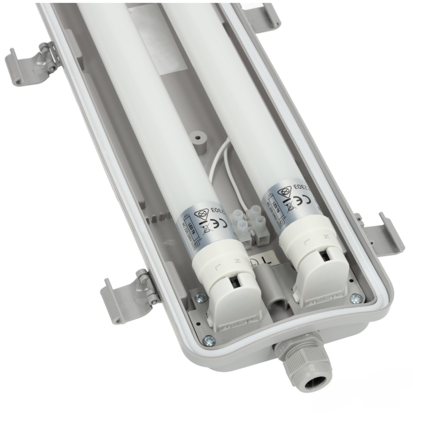 Brilagi - LED technické zářivkové svítidlo OPTIMA T8 2xG13/9W/230V 4000K IP65 67,5 cm