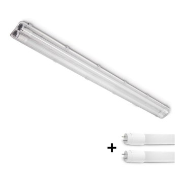 Brilagi - LED Technické prachotěsné zářivkové svítidlo OPTIMA T8 2xG13/18W/230V 6500K IP65 128 cm