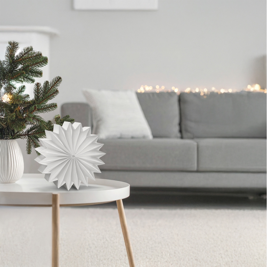 Brilagi - LED Vánoční dekorace LED/2xAA 30 cm vločka