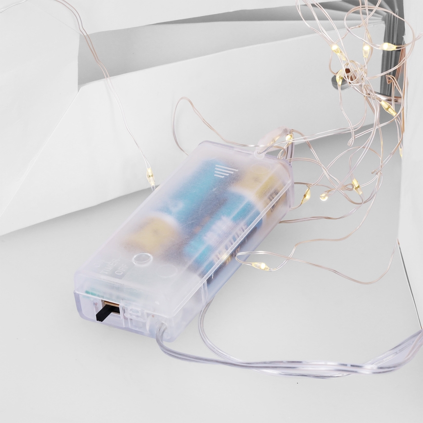 Brilagi - LED Vánoční dekorace LED/2xAA 30 cm vločka