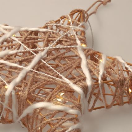 Brilagi - LED Vánoční dekorace LED/2xAA 30x28 cm hvězda