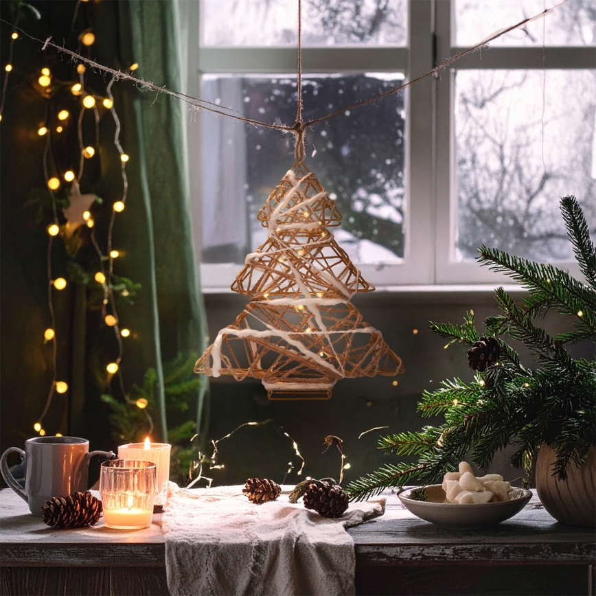 Brilagi - LED Vánoční dekorace LED/2xAA 34x31 cm stromek