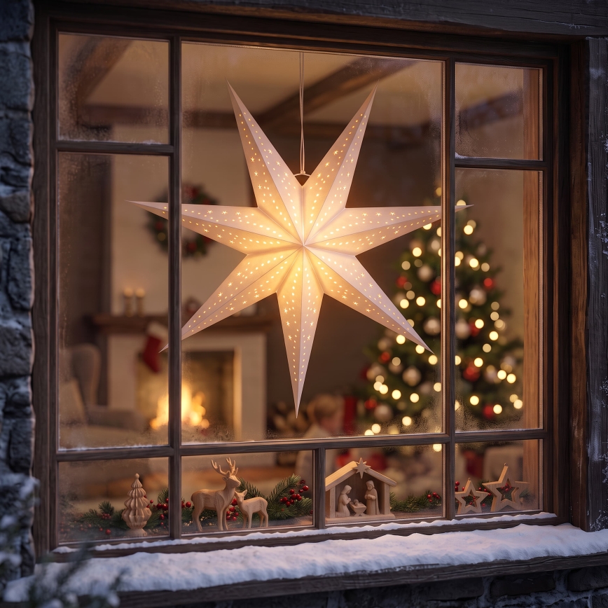 BRILAGI - LED Vánoční dekorace LED/2xAA 80 cm hvězda