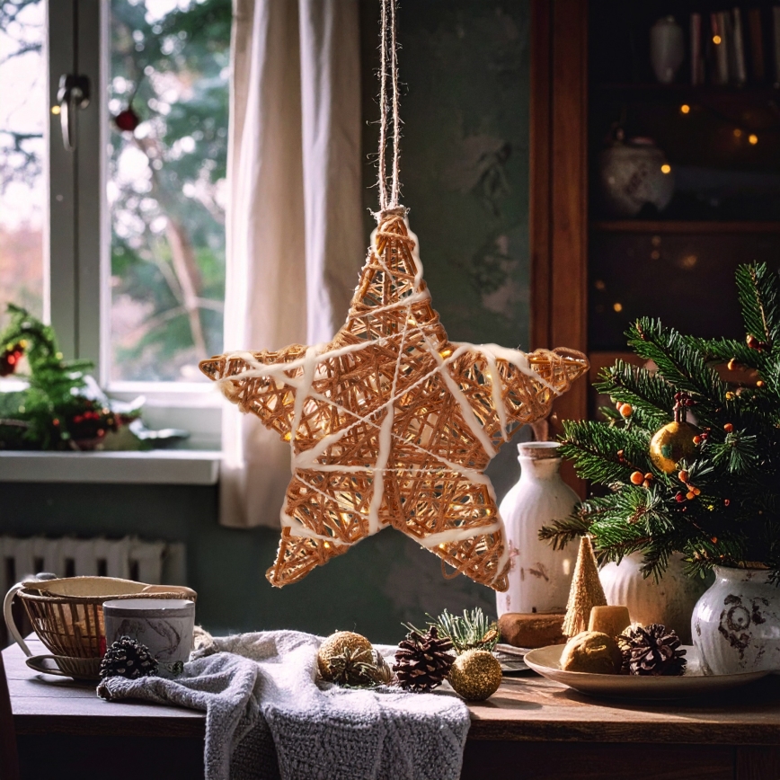 Brilagi - LED Vánoční dekorace LED/2xAA hvězda