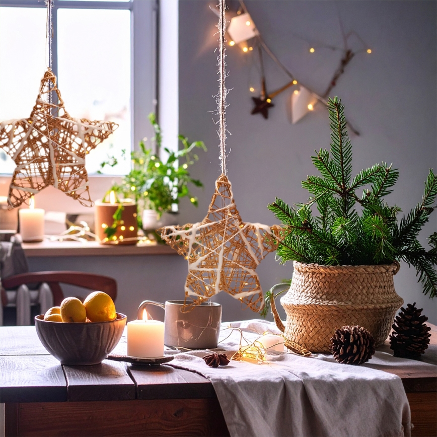 Brilagi - LED Vánoční dekorace LED/2xAA hvězda