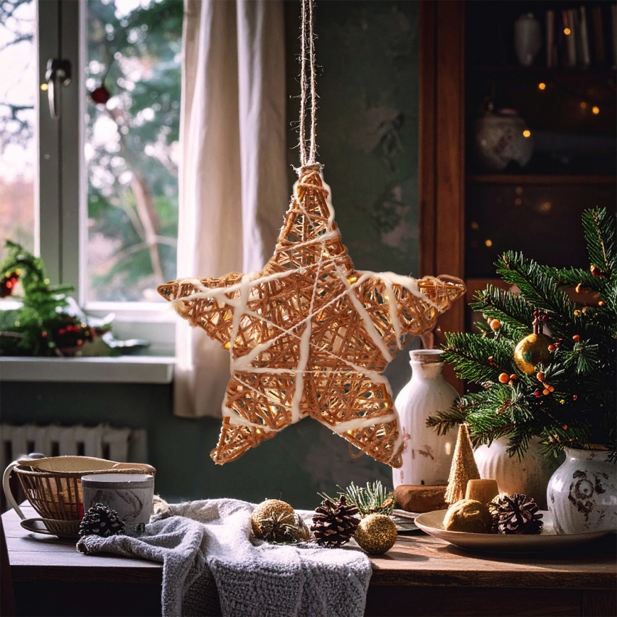 Brilagi - LED Vánoční dekorace LED/2xAA hvězda