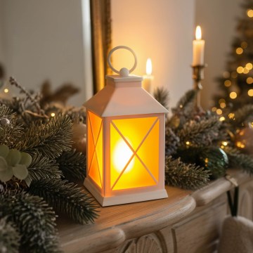 BRILAGI - LED Vánoční dekorace LED/2xAA lucerna bílá