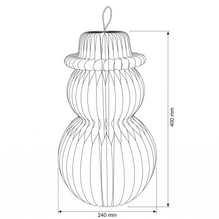 BRILAGI - LED Vánoční dekorace LED/2xAA sněhulák