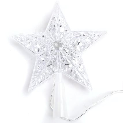 BRILAGI - LED Vánoční dekorace LED/3xAA 21 cm hvězda multicolor