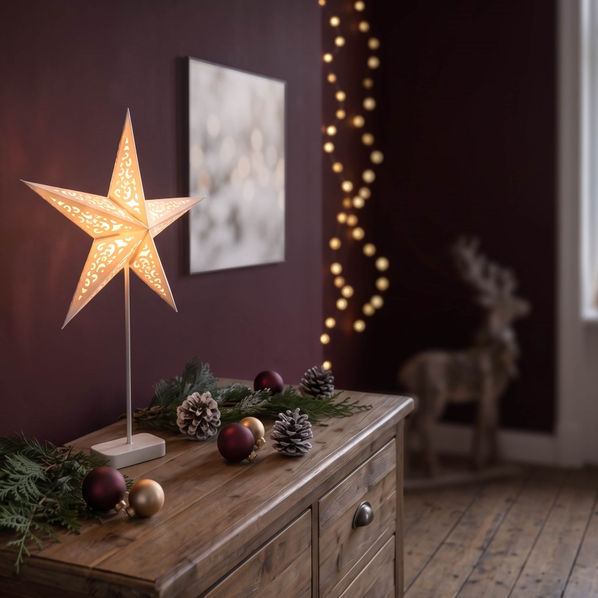 BRILAGI - LED Vánoční dekorace LED/3xAA 60x40 cm hvězda