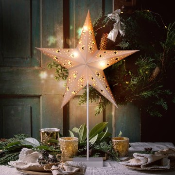 Brilagi - LED Vánoční dekorace LED/3xAA 66x45 cm hvězda