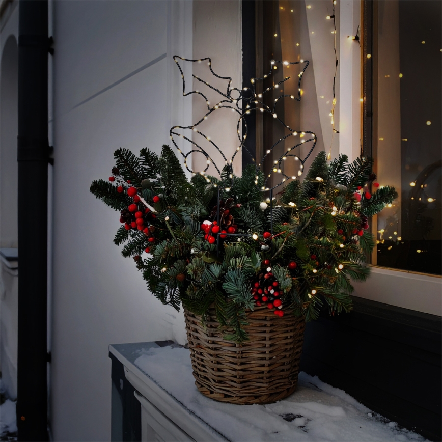 Brilagi - LED Vánoční dekorace LED/3xAA IP44 zvonečky