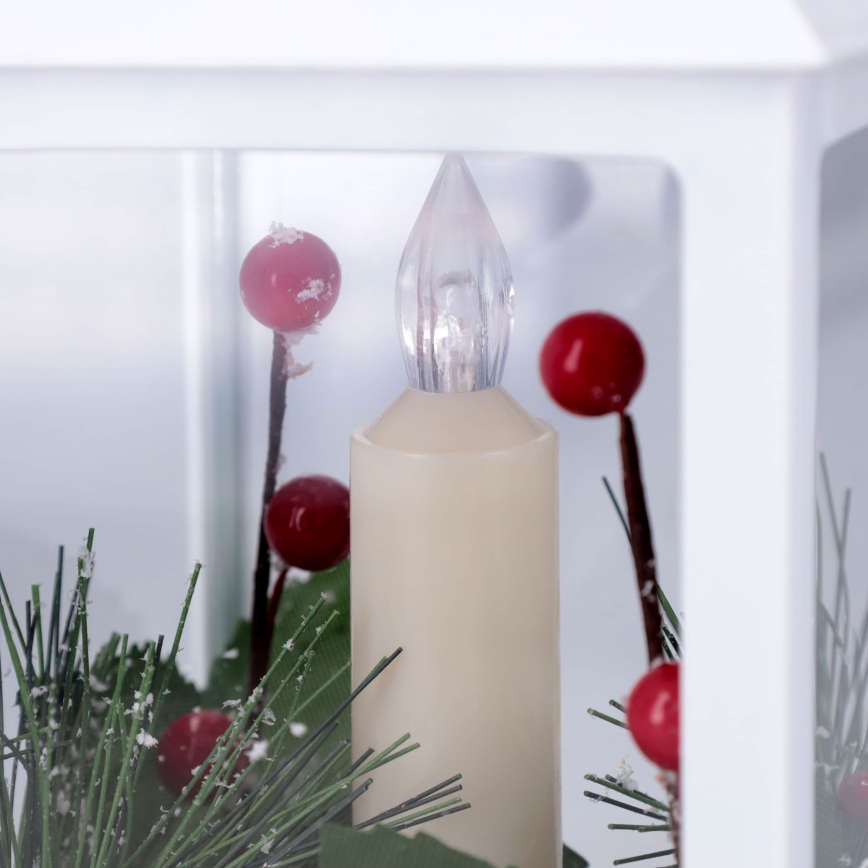 BRILAGI - LED Vánoční dekorace LED/3xAAA lucerna bílá