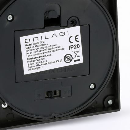 Brilagi - LED Vánoční dekorace LED/3xAAA lucerna