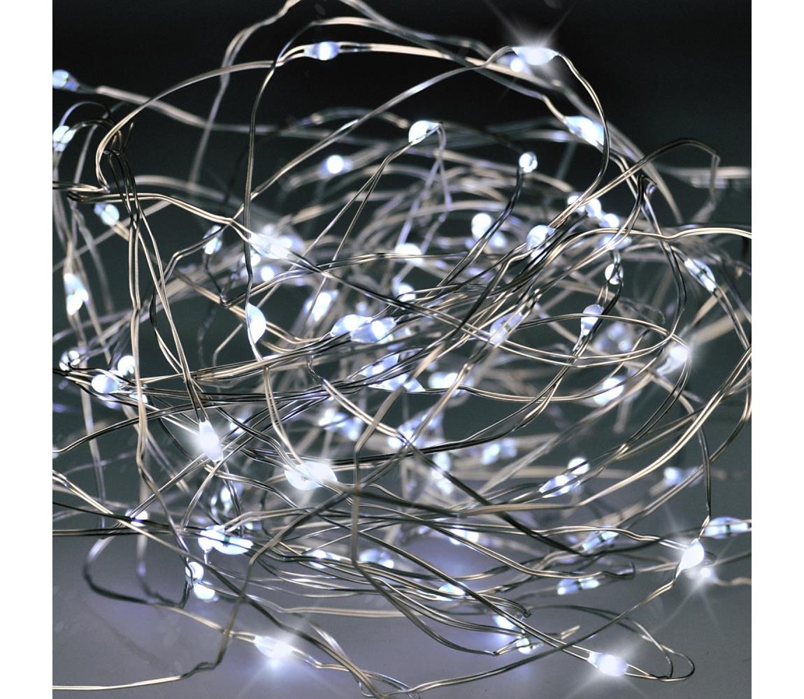 Brilagi Brilagi - LED Vánoční řetěz 100xLED 10m studená bílá BG0427