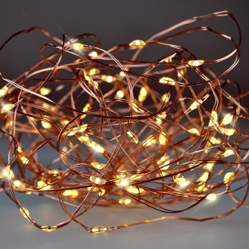 Brilagi - LED Vánoční řetěz 100xLED/3xAA 10m teplá bílá
