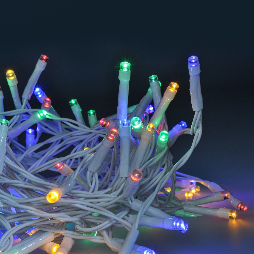 Brilagi - LED Vánoční venkovní řetěz 120xLED/8 funkcí/3xAA 9,5m IP44 multicolor + dálkové ovládání