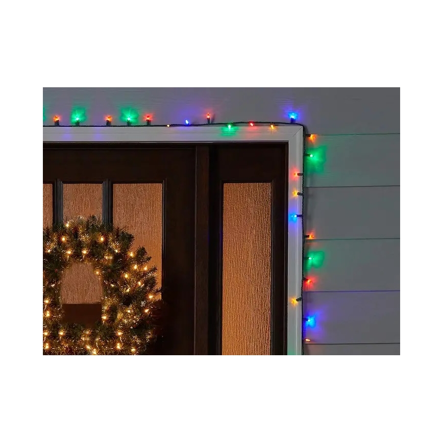 Brilagi - LED Vánoční venkovní řetěz 200xLED/2 funkce 25m IP44 multicolor