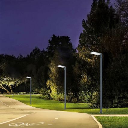 Brilagi - LED Venkovní pouliční lampa se sloupem a kloubem 3 m URBANLIGHT LED/100W/230V antracit IP65