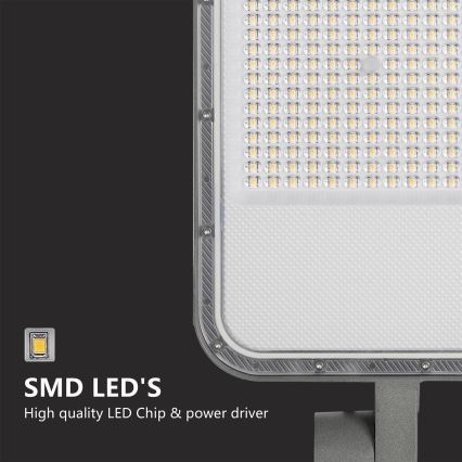 Brilagi - LED Venkovní pouliční lampa se sloupem a kloubem 3 m URBANLIGHT LED/200W/230V šedá IP65