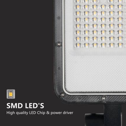 Brilagi - LED Venkovní pouliční lampa se sloupem a kloubem 3 m URBANLIGHT LED/50W/230V černá IP65