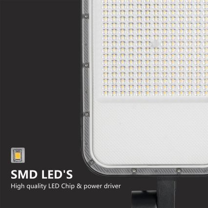 Brilagi - LED Venkovní pouliční lampa se sloupem a kloubem 4 m URBANLIGHT LED/200W/230V černá IP65