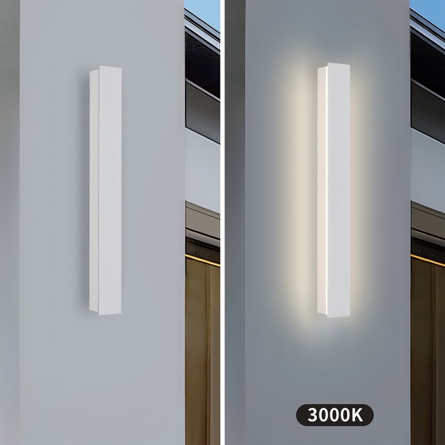 Brilagi - LED Venkovní nástěnné svítidlo LINEAR LED/12W/230V 3000K IP65 50 cm bílá CRI 90