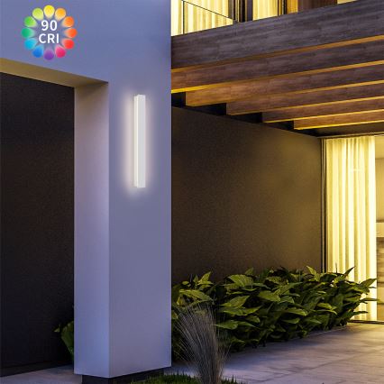 Brilagi - LED Venkovní nástěnné svítidlo LINEAR LED/12W/230V 3000K IP65 50 cm bílá CRI 90