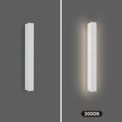 Brilagi - LED Venkovní nástěnné svítidlo LINEAR LED/12W/230V 3000K IP65 50 cm bílá CRI 90