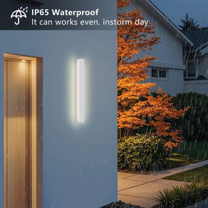 Brilagi - LED Venkovní nástěnné svítidlo LINEAR LED/12W/230V 3000K IP65 50 cm bílá CRI 90