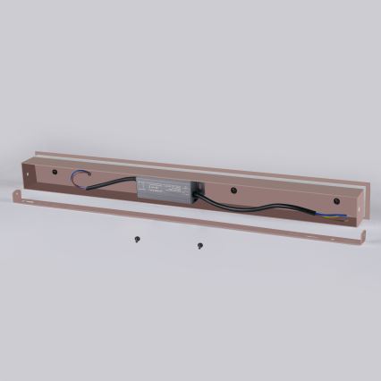 Brilagi - LED Venkovní nástěnné svítidlo LINEAR LED/12W/230V 3000K IP65 50 cm hnědá CRI 90