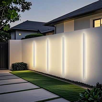 Brilagi - LED Venkovní nástěnné svítidlo LINEAR LED/32W/230V 3000K IP65 140 cm bílá CRI 90