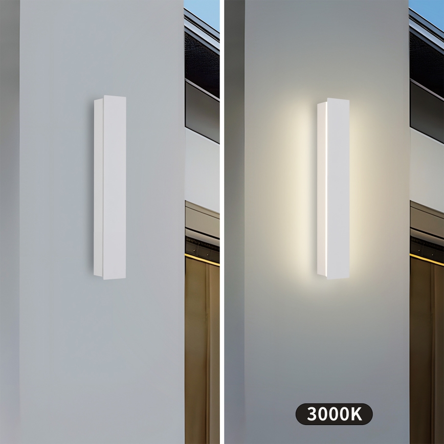 Brilagi - LED Venkovní nástěnné svítidlo LINEAR LED/8W/230V 3000K IP65 30 cm bílá CRI 90