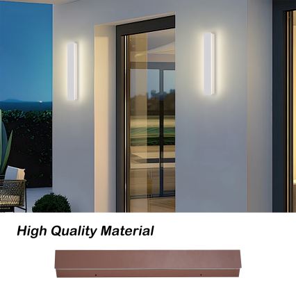Brilagi - LED Venkovní nástěnné svítidlo LINEAR LED/8W/230V 3000K IP65 30 cm bílá CRI 90