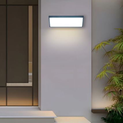 Brilagi - LED Venkovní nástěnné svítidlo TRIANGLE LED/42W/230V 3000/4000/6500K antracit IP65